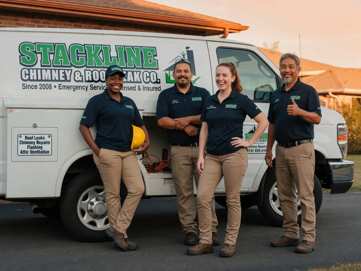 Chimney flashing repair company in Assonet, MA